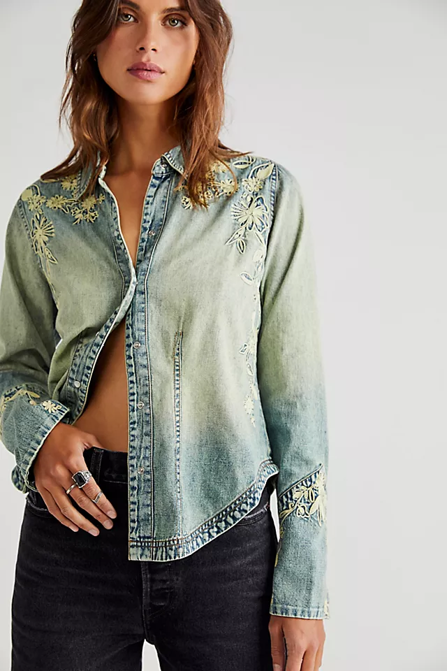 Dolores Denim Buttondown Indigo