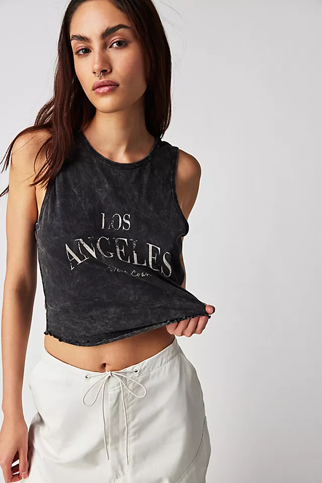 Los Angeles Tank Black