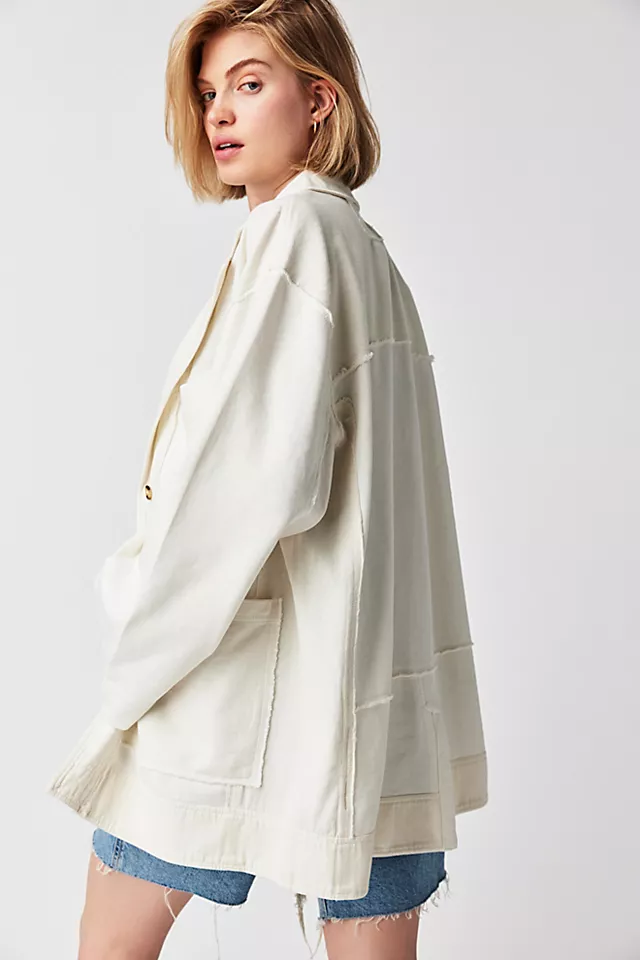 We The Free Cassandra Blazer Conch