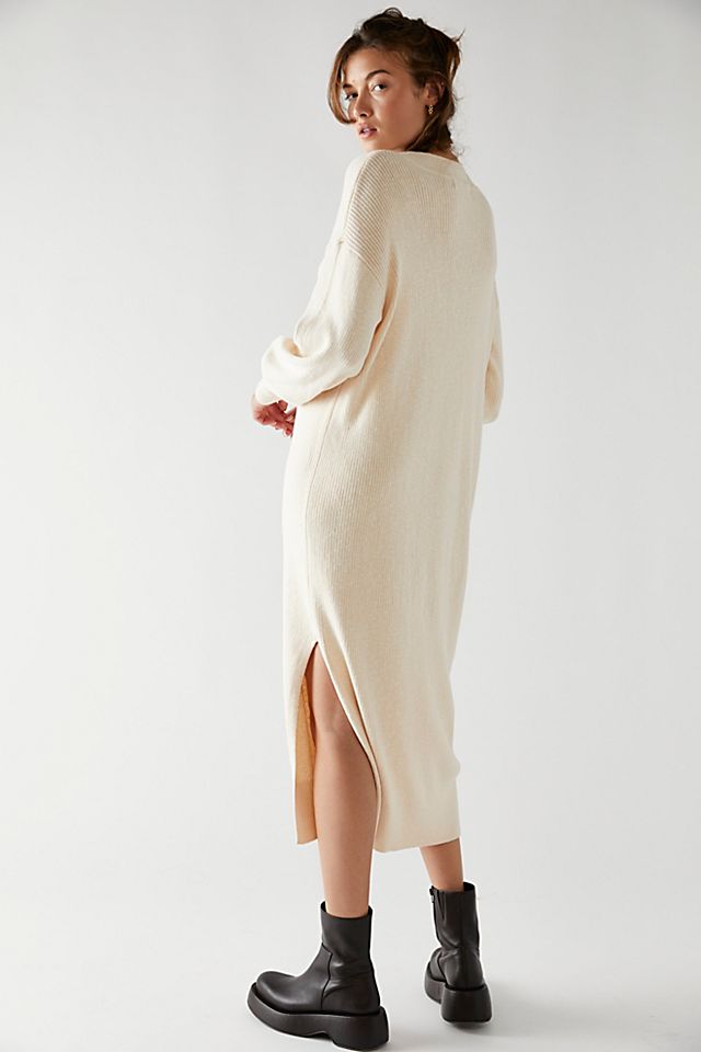 Hatteras Sweater Midi Pink Pearl Combo