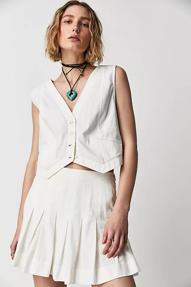 Cassie Short Set Optic White