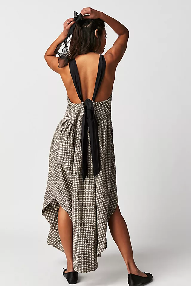 Lovers Rock Maxi Dress Black Combo