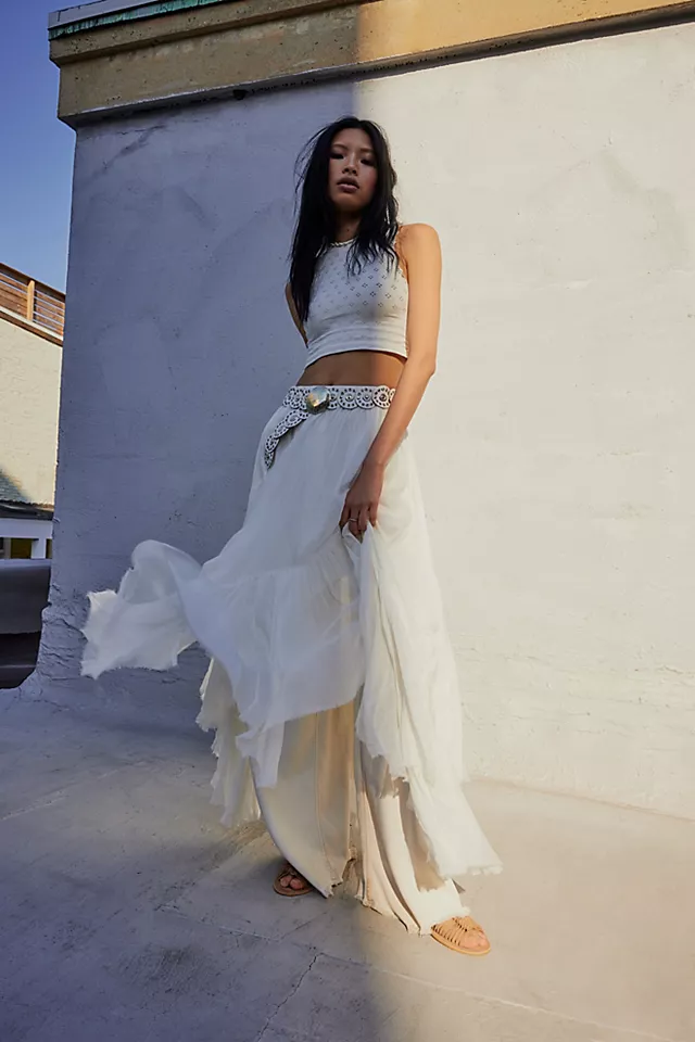 FP One Clover Skirt White