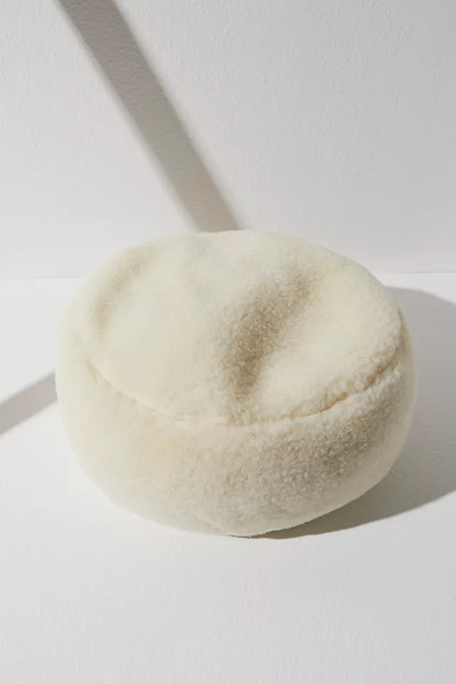 WearMyYoga Merino Wool Meditation Pillow White