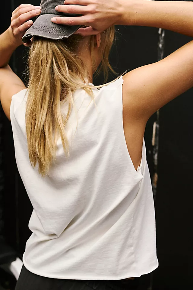 Malibu Tennis Club Tank Ivory