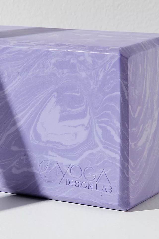 Yoga Design Lab Recycled Foam Yoga Block Lavender