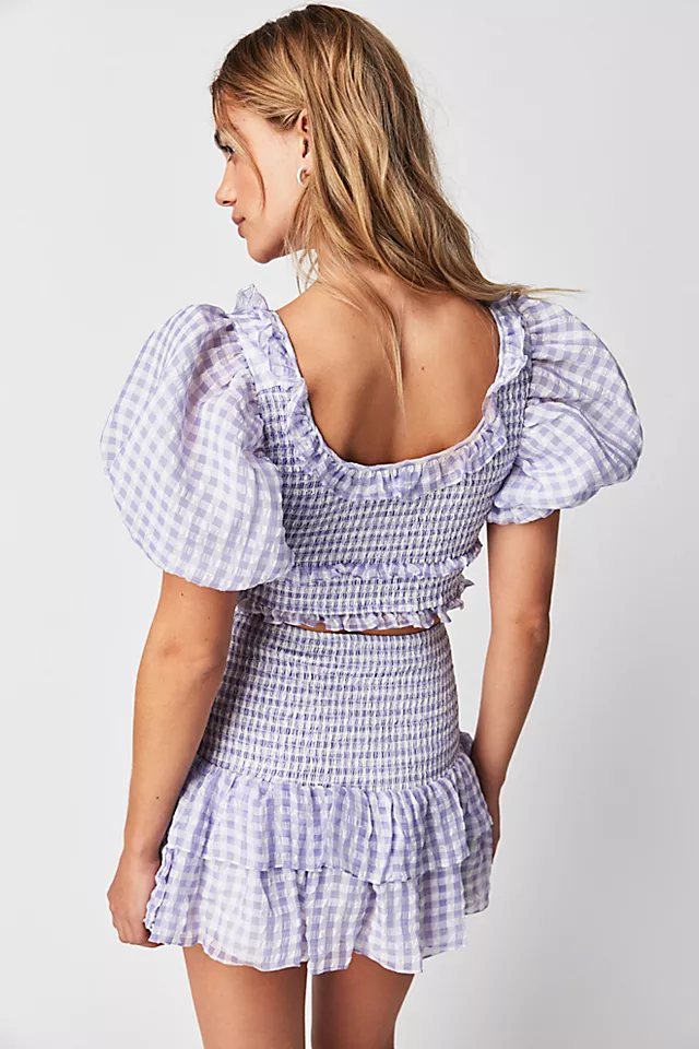 Saylor Sosie Set Periwinkle