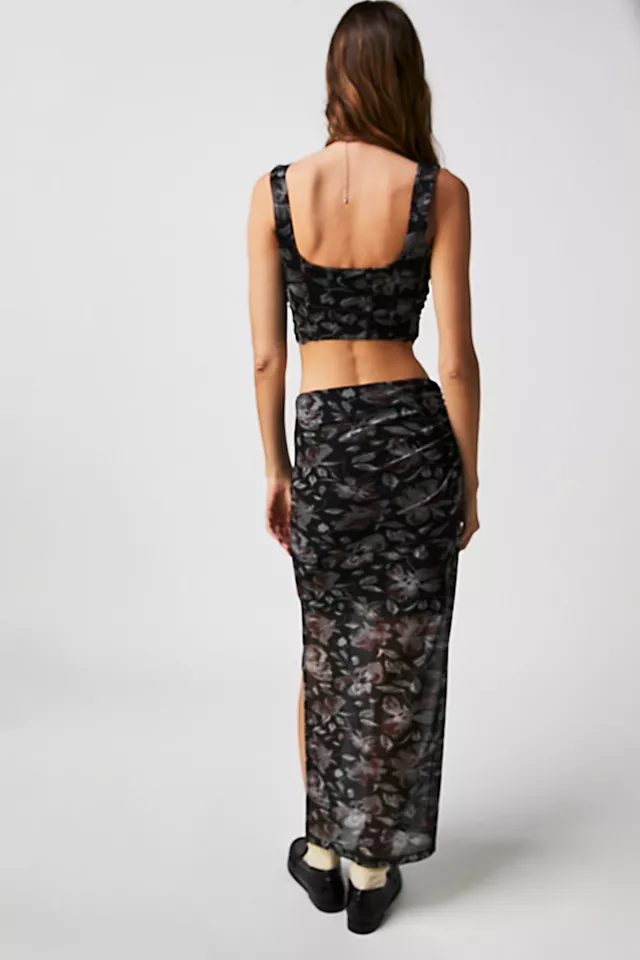 Galaxy Corset Set Black Combo