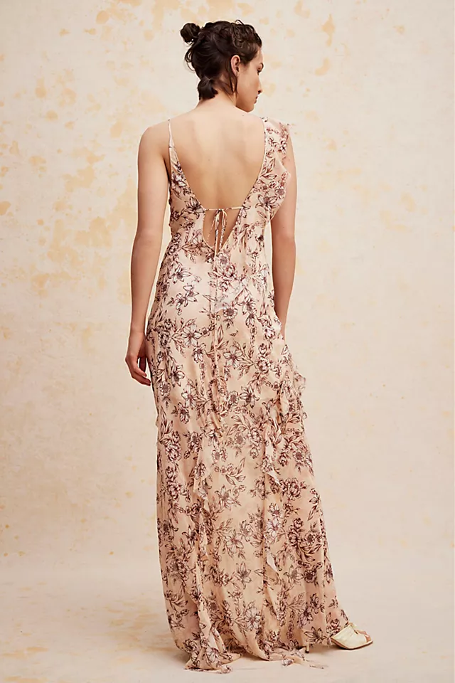 Bec & Bridge Courtney Frill Maxi Dress Florence Floral