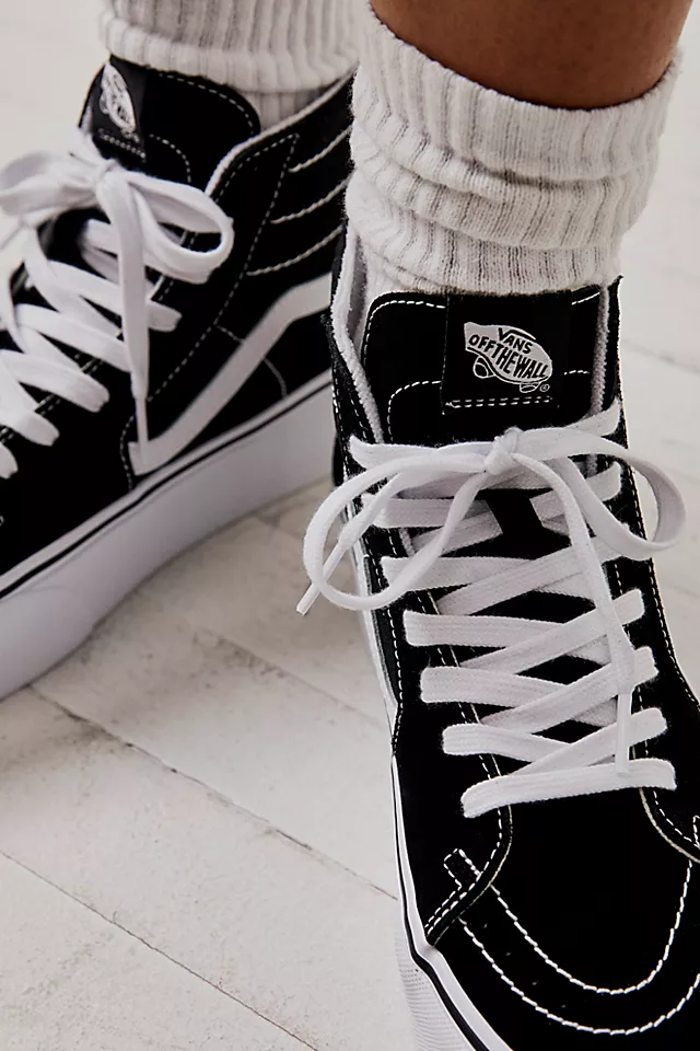 Sk8-Hi Tapered Stackform Sneakers Black / True White
