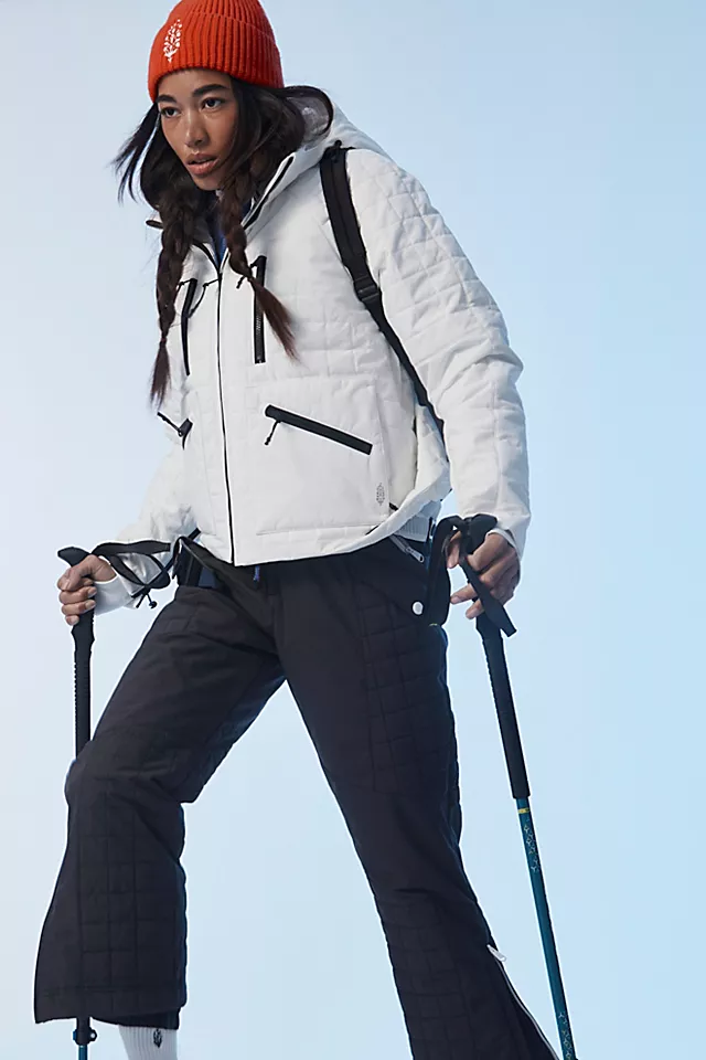 All Prepped Short Parka Painted White