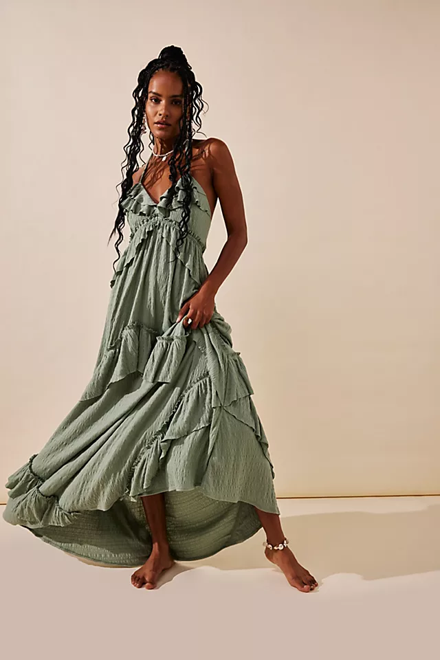 Santa Luz Maxi Washed Army