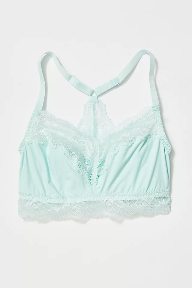 Goddess Curvy Bralette Sparkling Aqua