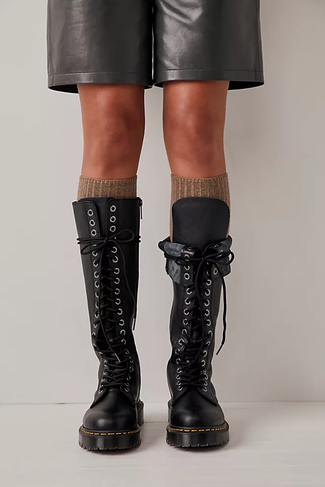 1b60 Bex Lace Up Boot Black