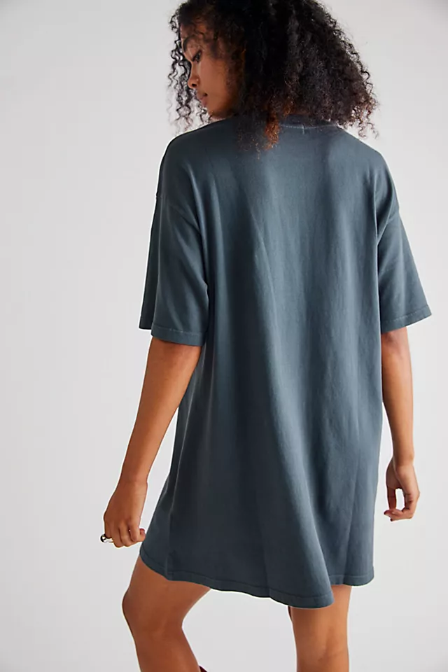 The Doors Tee Shirt Dress Vintage Black