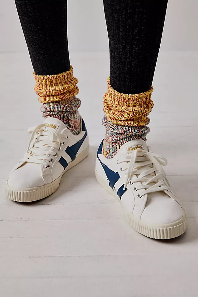 Tennis Mark Cox Sneakers Off White / Vintage Blue