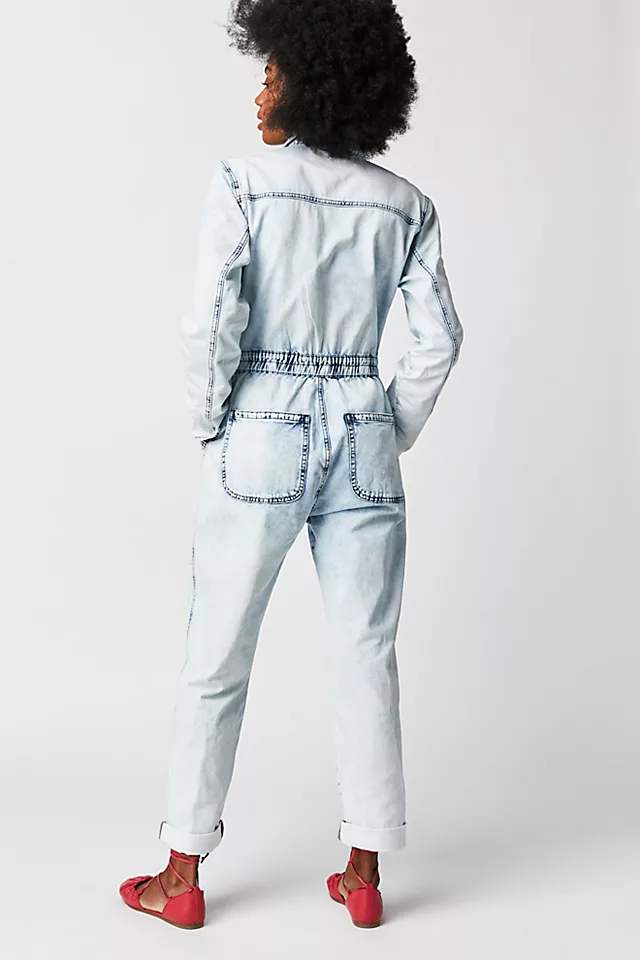 OneTeaspoon Florence Olivia Denim Jumpsuit Florence