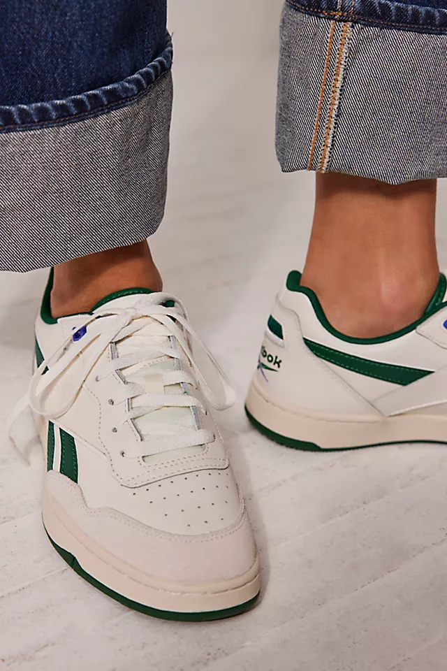 Reebok Bb 4000 II Sneakers Chalk / Dark Green / Alabaster