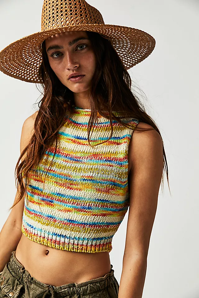 Cross Paths Tank Horizon Sunset Combo