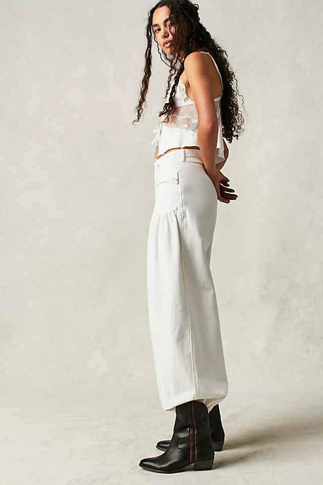 Lotus Jeans Bright White