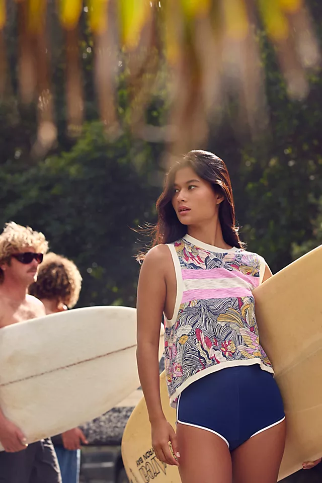 Printed Love Tank Firefly Floral