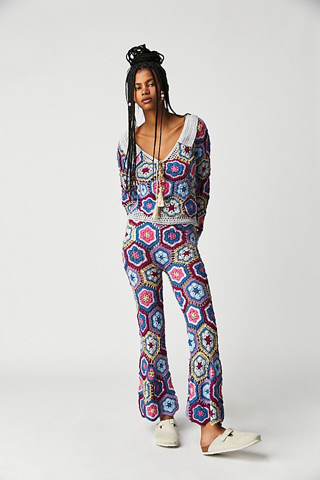 CeliaB Crochet Set Multi