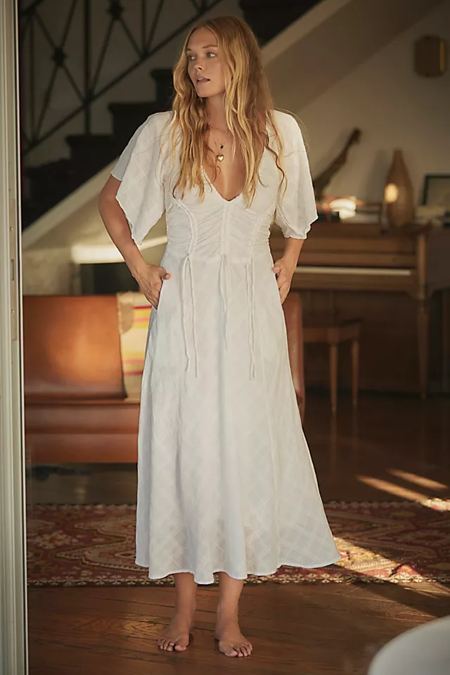 Hard To Resist Midi Ivory