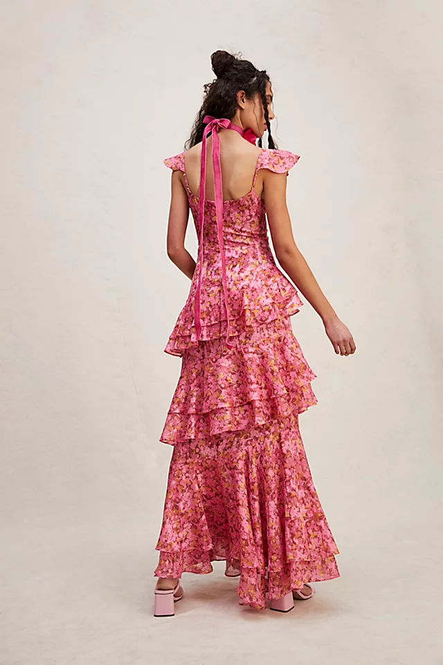 Hutch Miah Dress Pink / Yellow