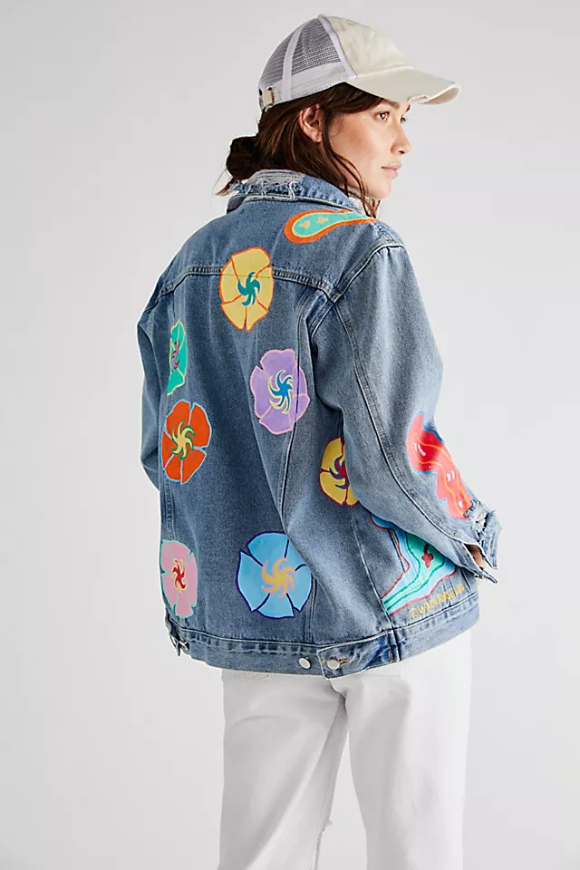 Woodstock Band Jacket Denim