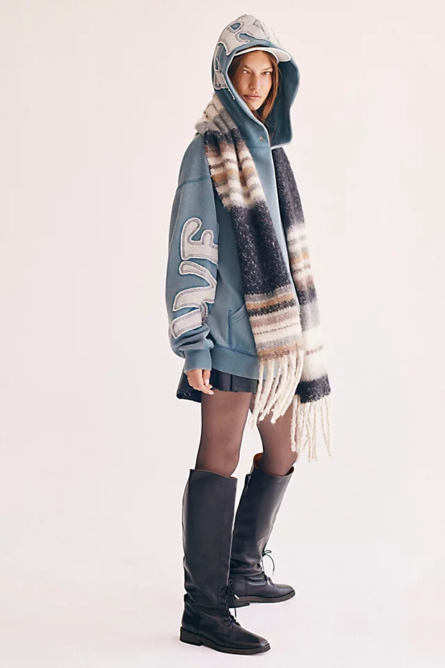 We The Free It's A Vibe Hoodie Blue Navy