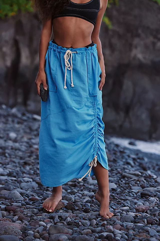 Bruna Skirt Azure Blue