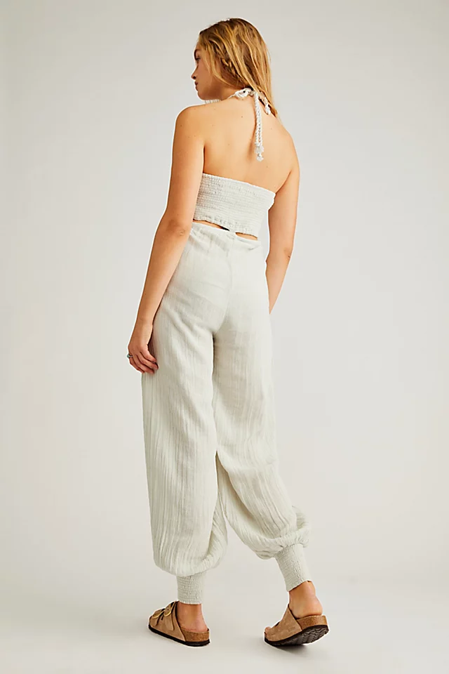 Jen's Pirate Booty Helenium Jumpsuit Blue Agave