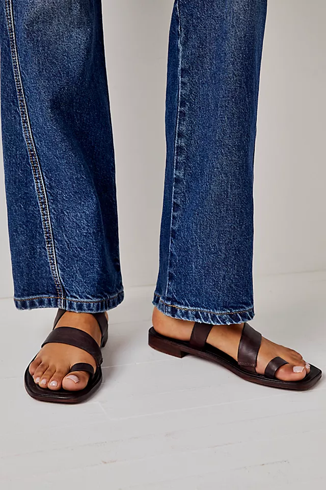 Romeo Wrap Sandals Chocolate