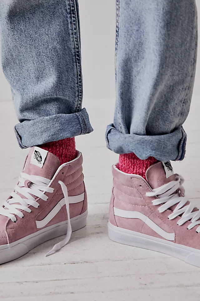 UA SK8-Hi Top Suede Sneakers Zephyr