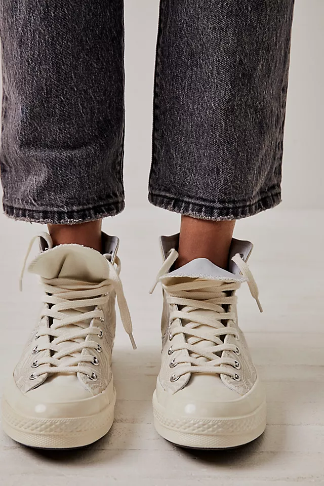 Chuck 70 Floral Sneakers Egret / Ghosted / Pale Putty