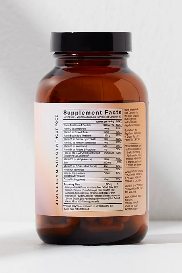 Moon Juice SuperHair Daily Hair Nutrition Supplement SuperHair