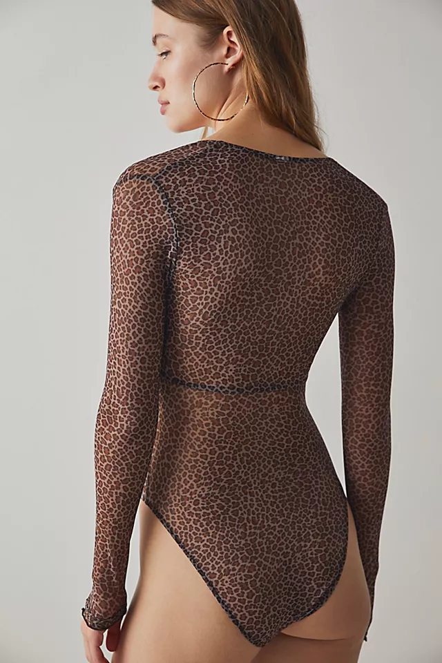 Marcella Bodysuit Leopard