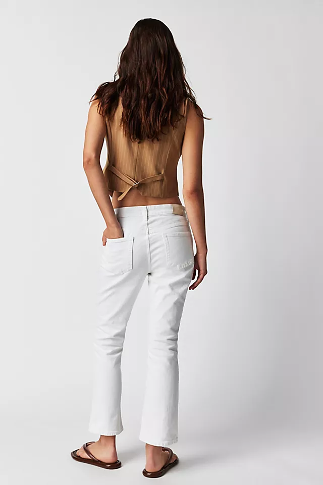 EDWIN Lark Ankle Jeans Eggshell