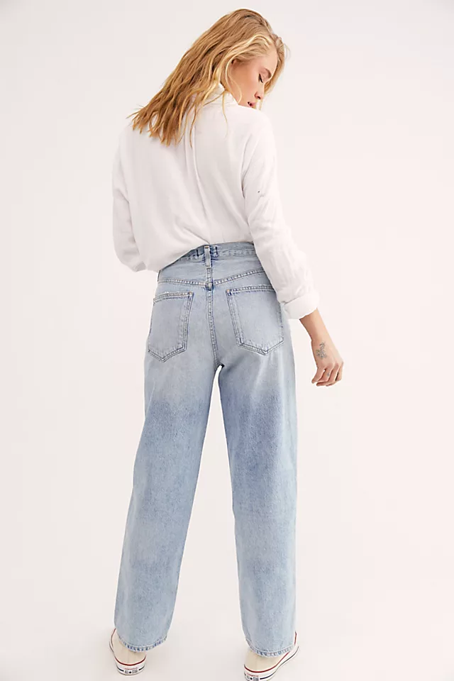AGOLDE Criss Cross Jeans Suburbia