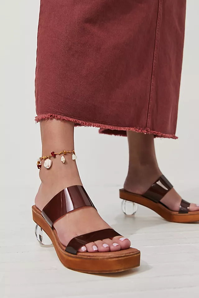 Cassis Clogs Brown Clear