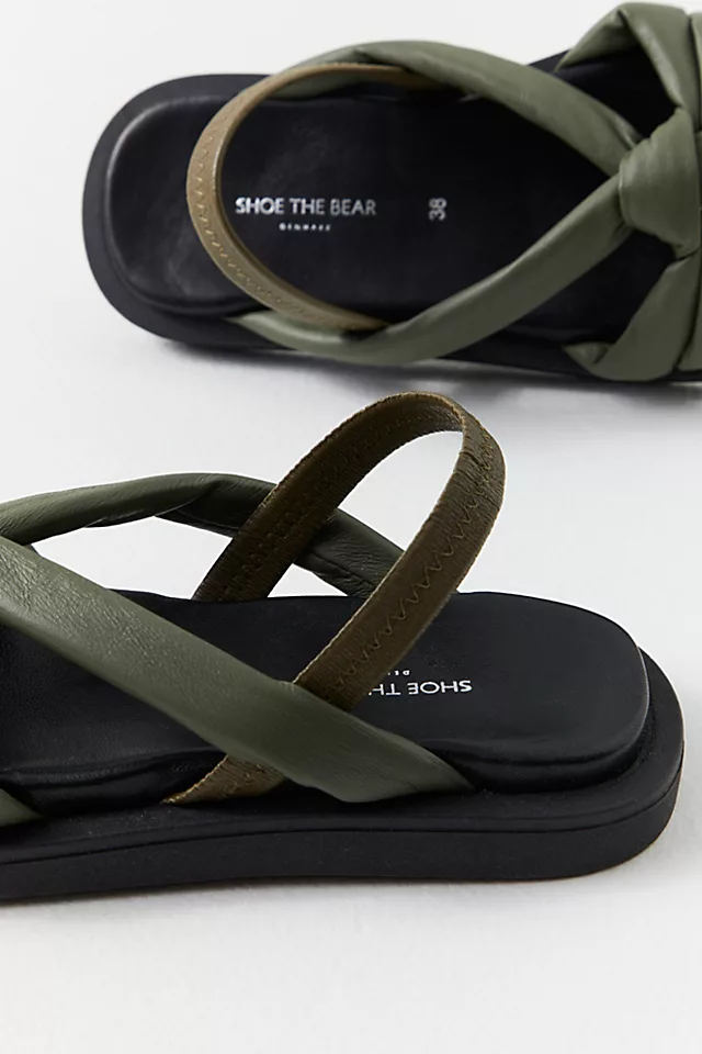Krista Slingback Sandals Algae