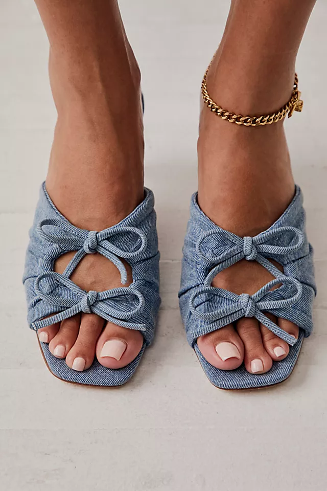 Pia Heels Montrose Blue