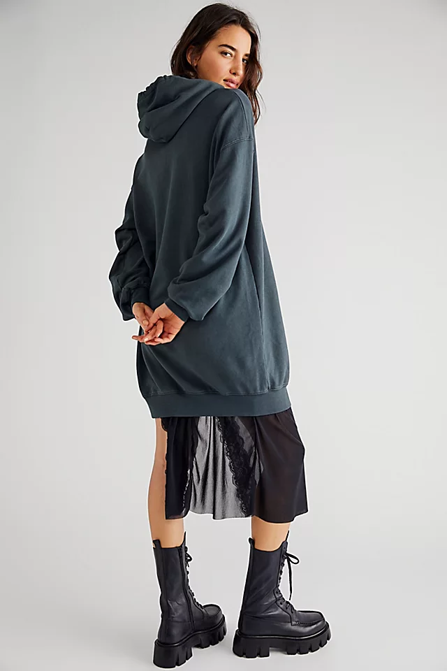 Ramones Crest Hoodie Vintage Black