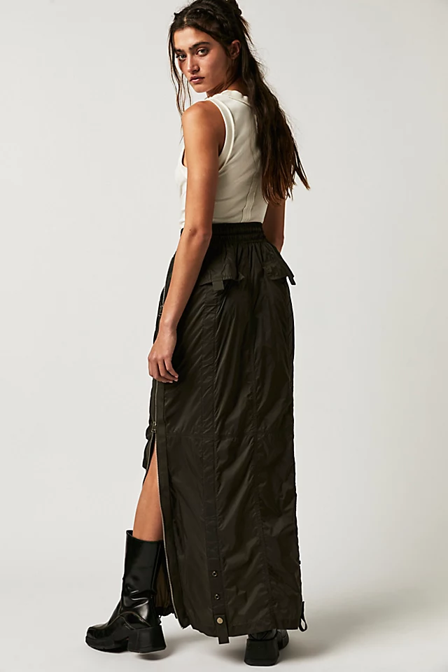Diesel Crep Cargo Skirt