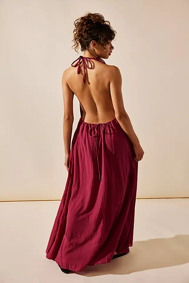 Conchita Low-Back Maxi Cha Cha Cherry