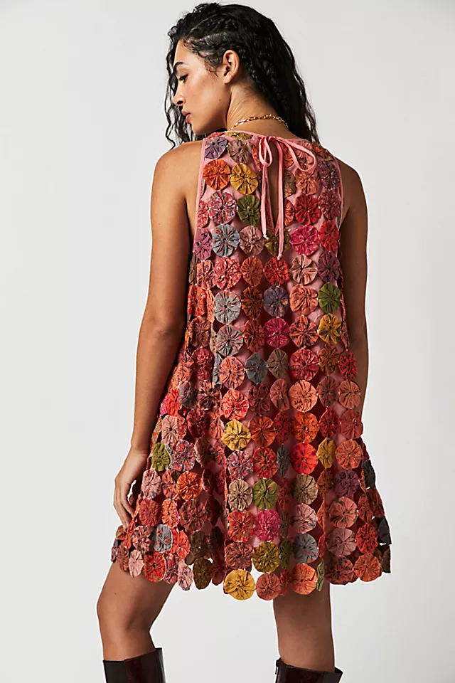 Such A Dream Mini Dress Sunrise Combo