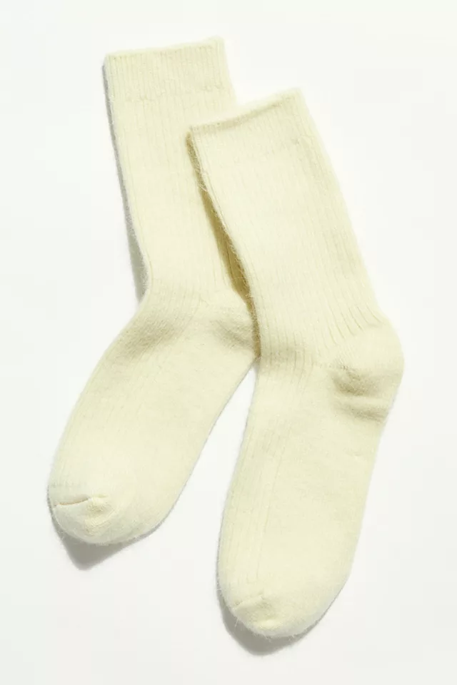 Cashmere Cloud Socks White