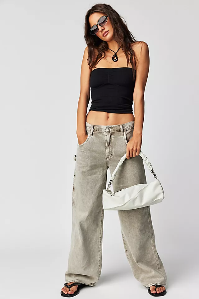 AGOLDE Magda Denim Carpenter Jeans Drab