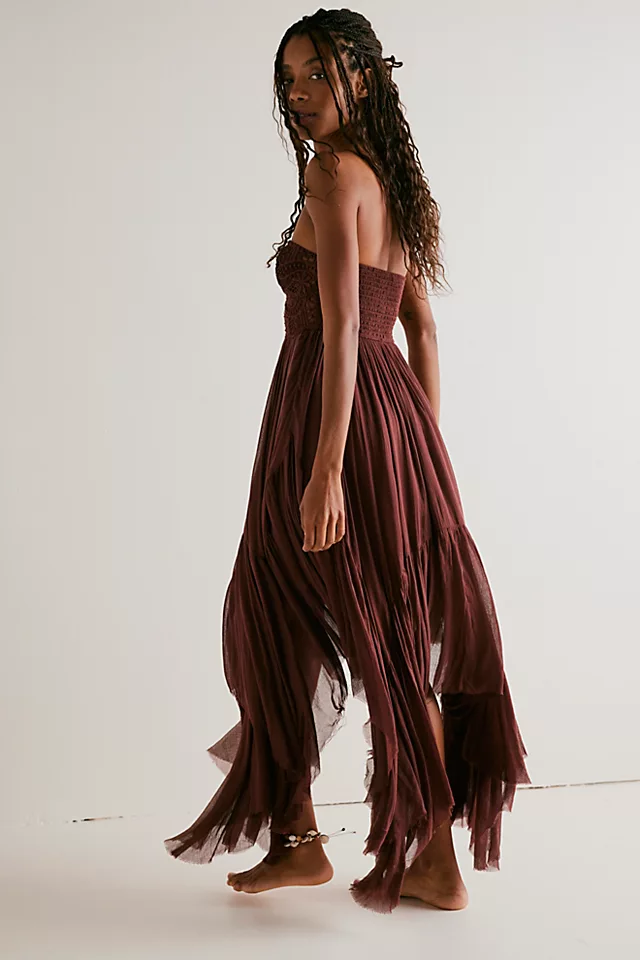 FP One Lumi Maxi Dress Cinnamon Brown