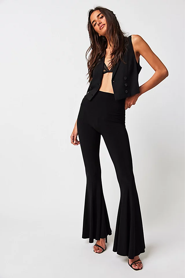 Norma Kamali Fishtail Pants Black